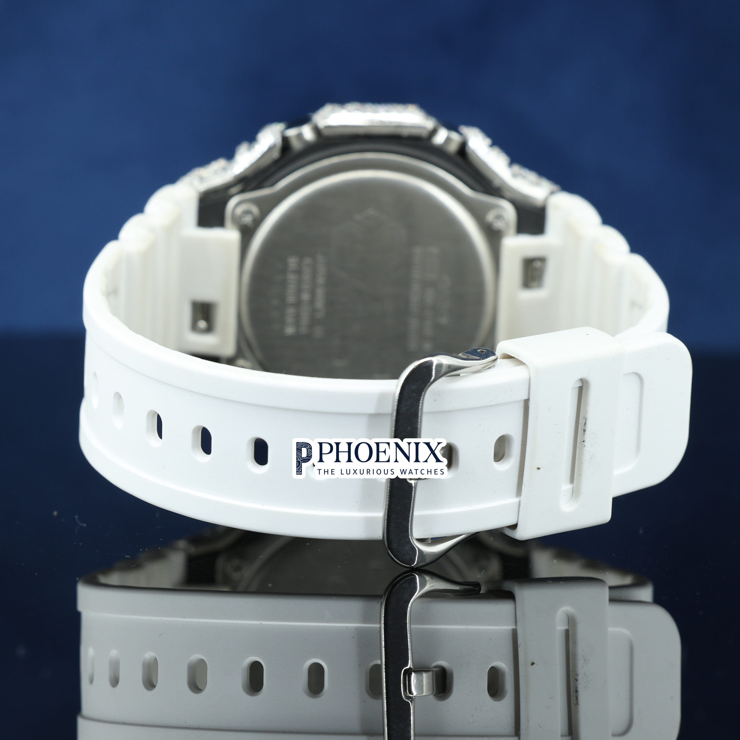 Gshock Sports Limited Edition Moissanite Diamond Digital Dial Full Iced Out Watch